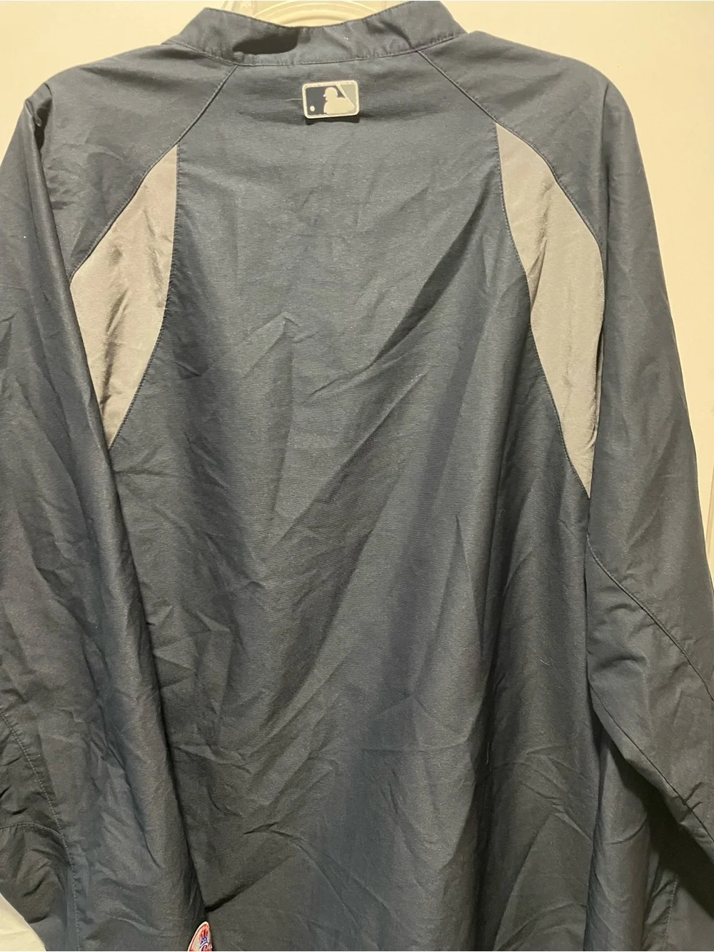 Majestic New York Yankees Navy Pullover Windbreaker